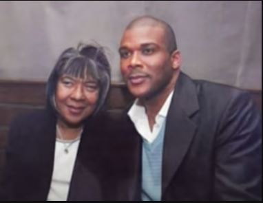Emmbre Perry's mother Willie Maxine Perry and brother Tyler Perry